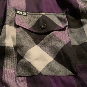 Dixxon Flannel Company purple & black 2XL